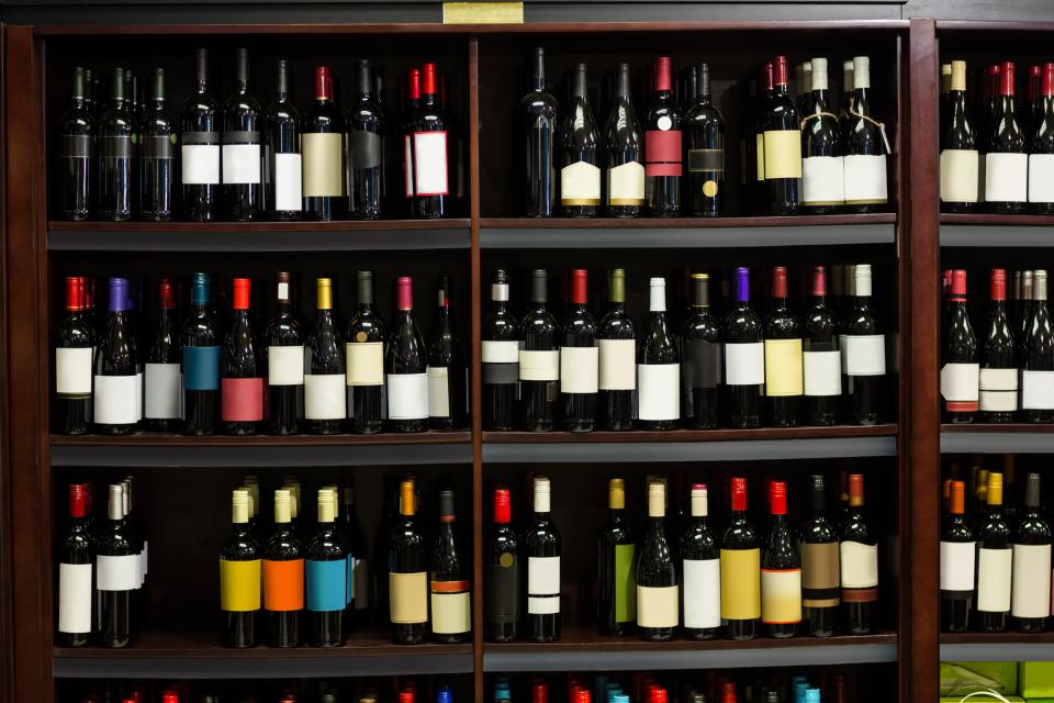 belle sélection de vins